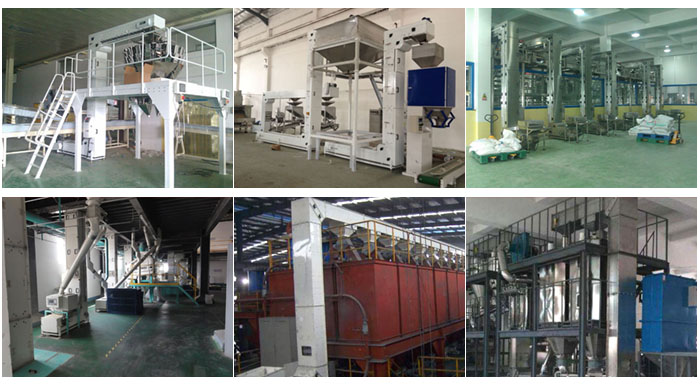 z型斗式提升機(jī)食品廠配合包裝機(jī)輸送，輸送小麥，碎礦石輸送等現(xiàn)場(chǎng)案例展示。