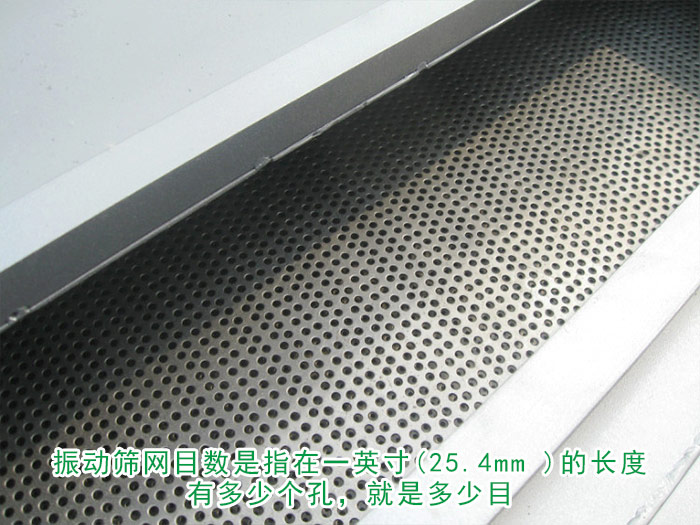 振動(dòng)篩網(wǎng)目